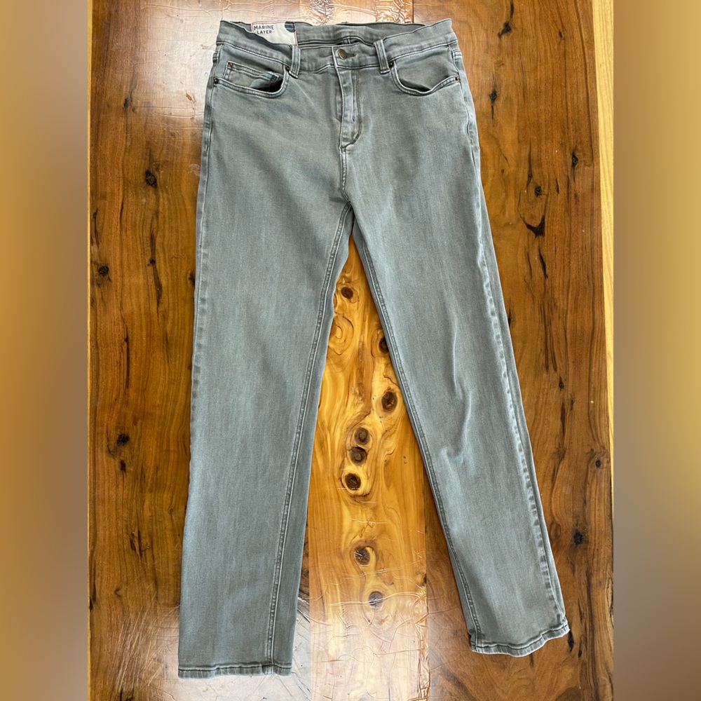 Marine Layer Gray Men Pants